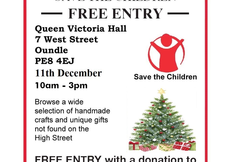 Charity Craft & Gift Fair In Aid Of Save The Children