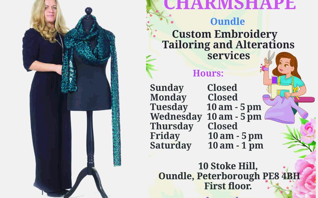 Charmshape Custom Embroidery, Tailoring and Alterations Services